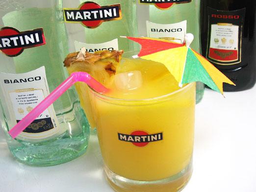 Cómo beber Martini con jugo?