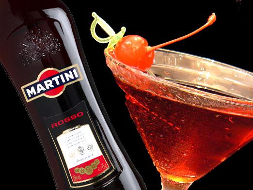 Martini Rosso con qué beber?