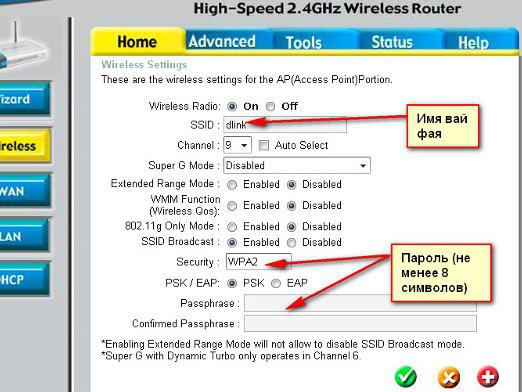 Cómo establecer una contraseña para wi-fi?