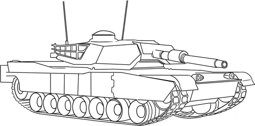 Cómo dibujar un tanque?