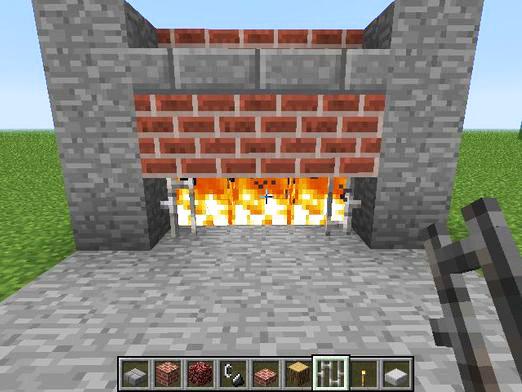 ¿Cómo hacer una chimenea en Minecraft?