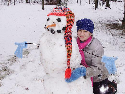 Cómo hacer un muñeco de nieve?