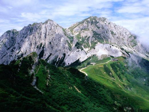 ¿Dónde están los Alpes?